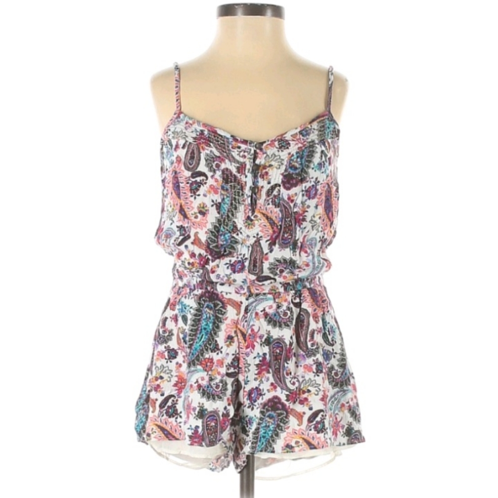American Eagle AE Paisley Floral Romper - S/M